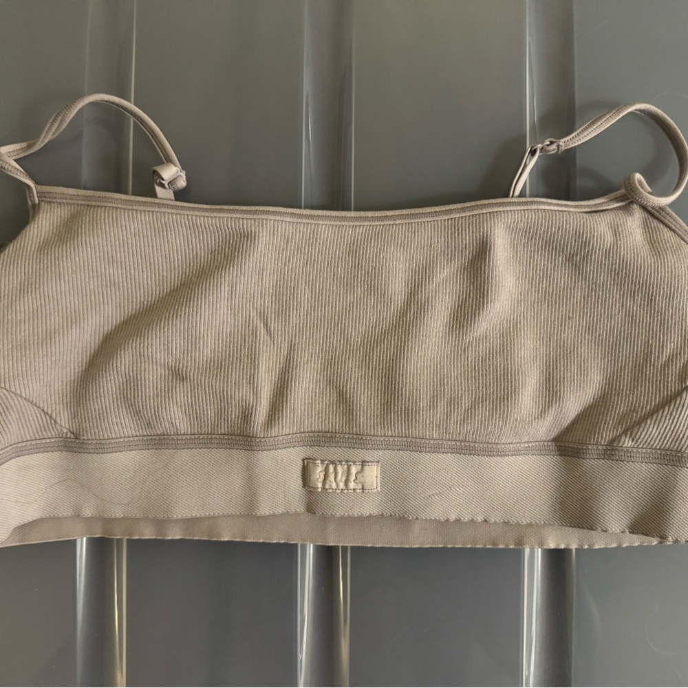 SKIMS light purple Ribbed Stretch Bralette